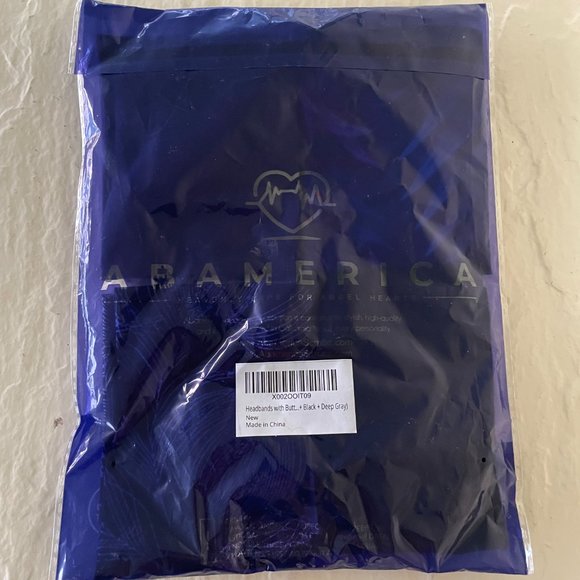 Headband with Button for Mask Excellent Hair Accessories Nurses, Food Servers... - Picture 4 of 4